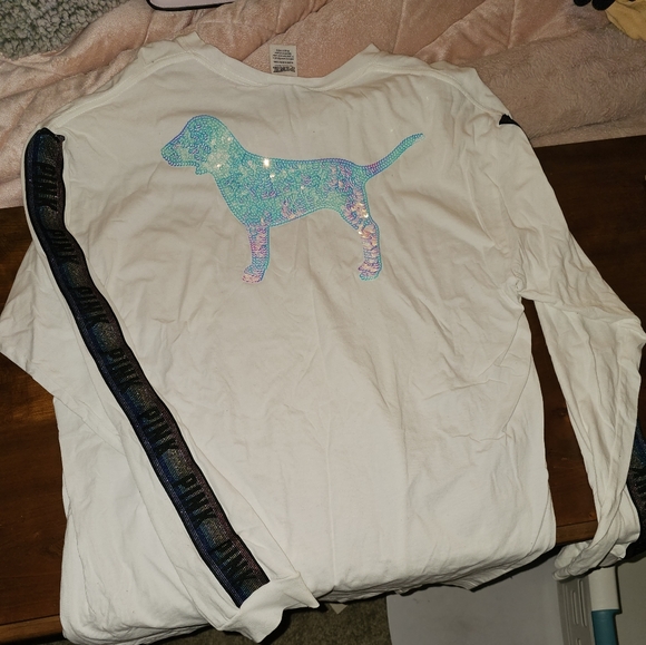 Pink l/s t-shirts - Picture 1 of 6